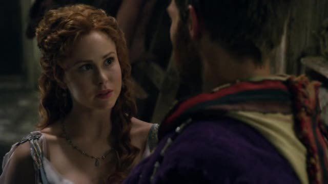 Anna Hutchison Kelson Henderson On Spartacus War Of The Damned